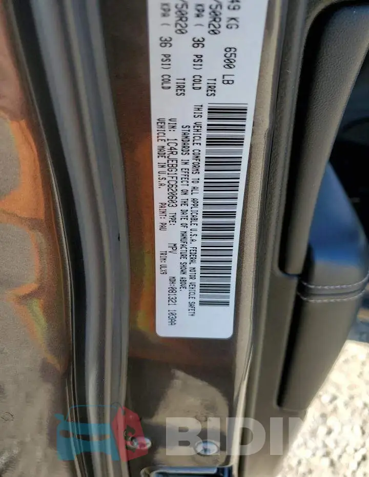1C4RJEBG1FC620603 Photo# 13