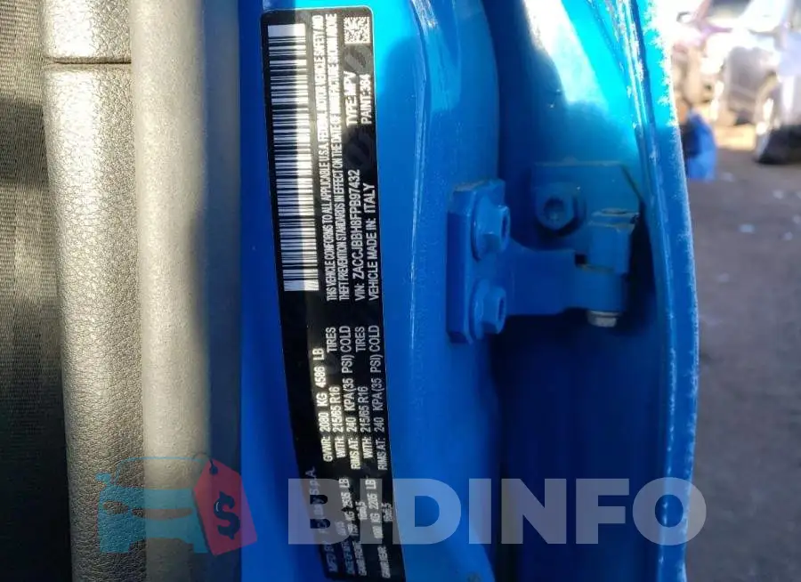 ZACCJBBH8FPB97432 Photo# 13