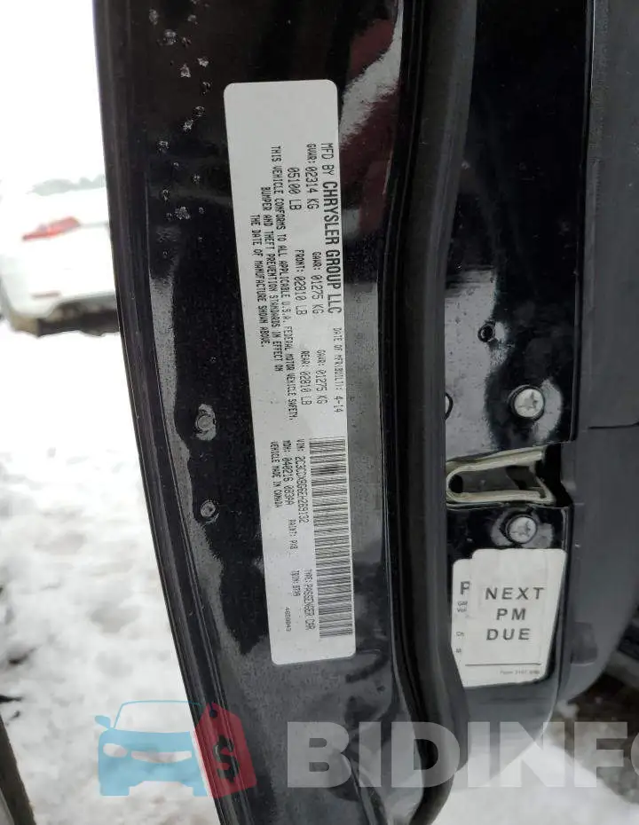 2C3CDXBG6EH269132 Photo# 12