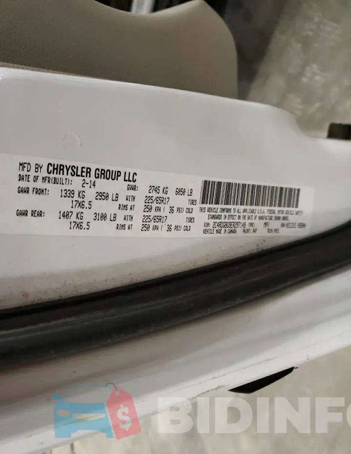 2C4RDGBG9ER297149 Photo# 14
