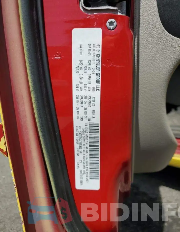 2C4RDGBGXER321801 Photo# 13