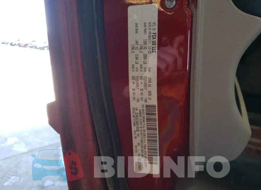 2C4RDGCGXGR178186 Photo# 13