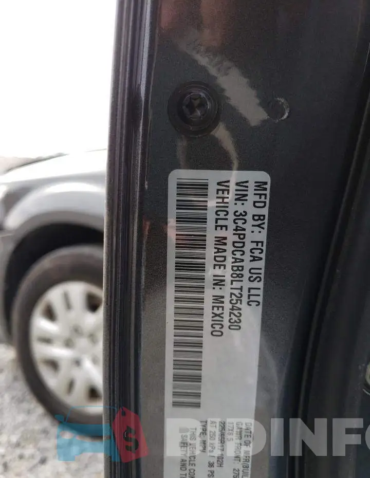 3C4PDCAB8LT254230 Photo# 13