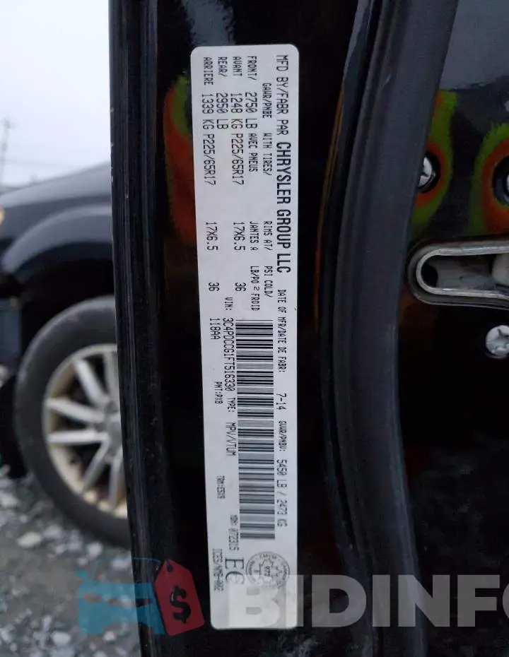 3C4PDCCG1FT516330 Photo# 13