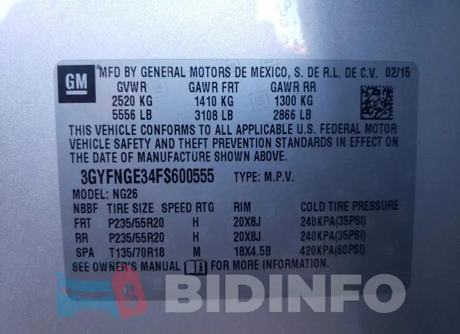 3GYFNGE34FS600555 Photo# 12