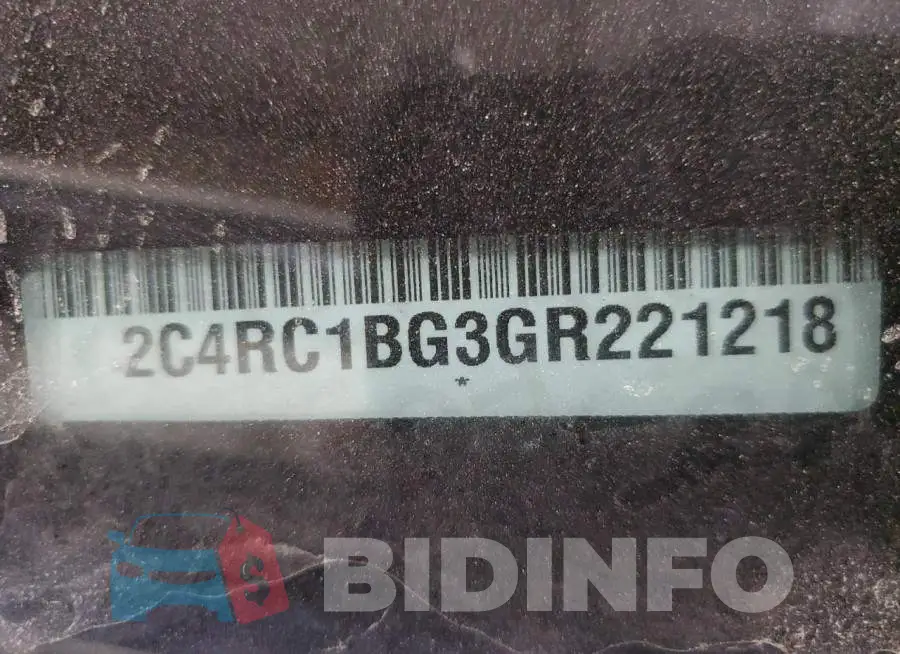 2C4RC1BG3GR221218 Photo# 14