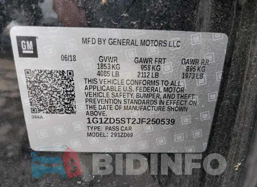 1G1ZD5ST2JF250539 Photo# 10