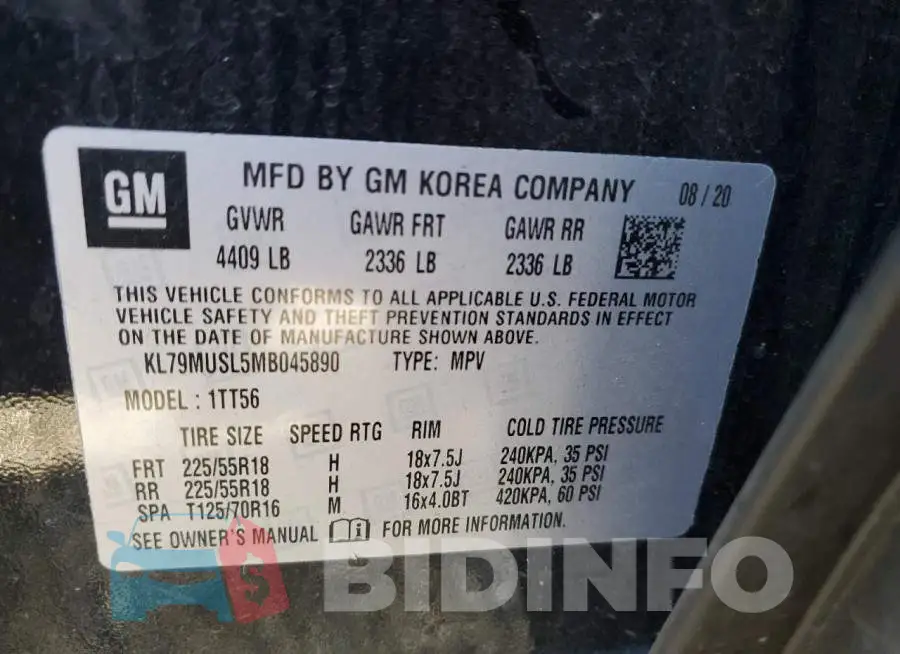 KL79MUSL5MB045890 Photo# 13
