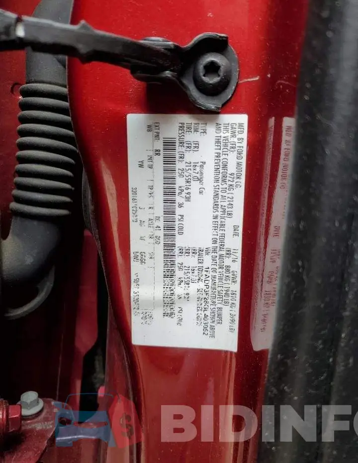 1FADP3F28GL403052 Photo# 13