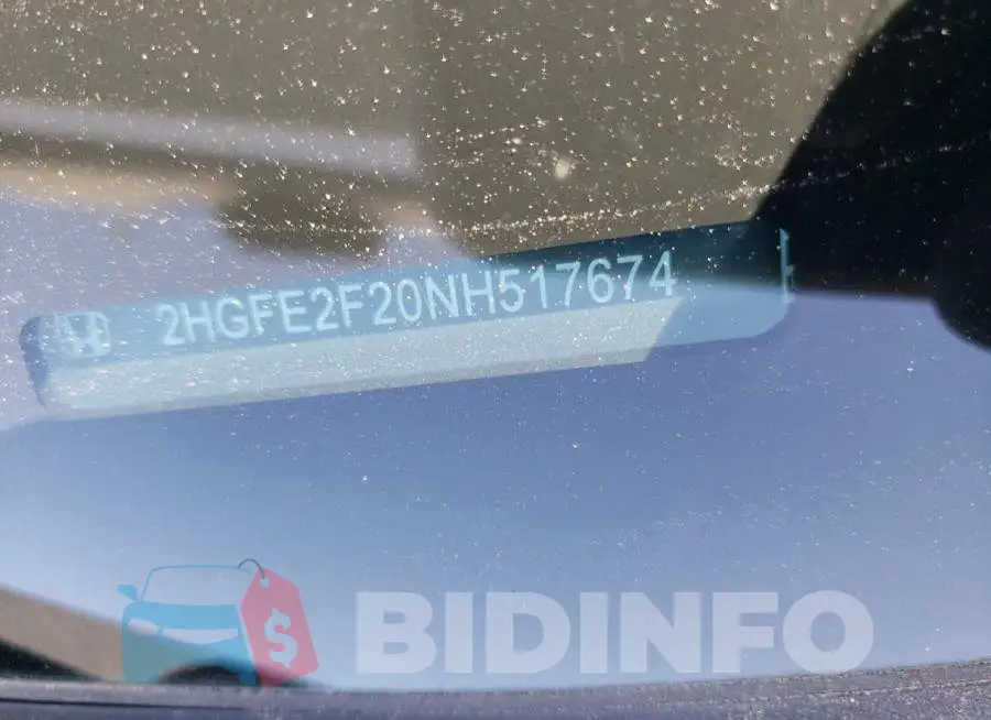 2HGFE2F20NH517674 Photo# 13