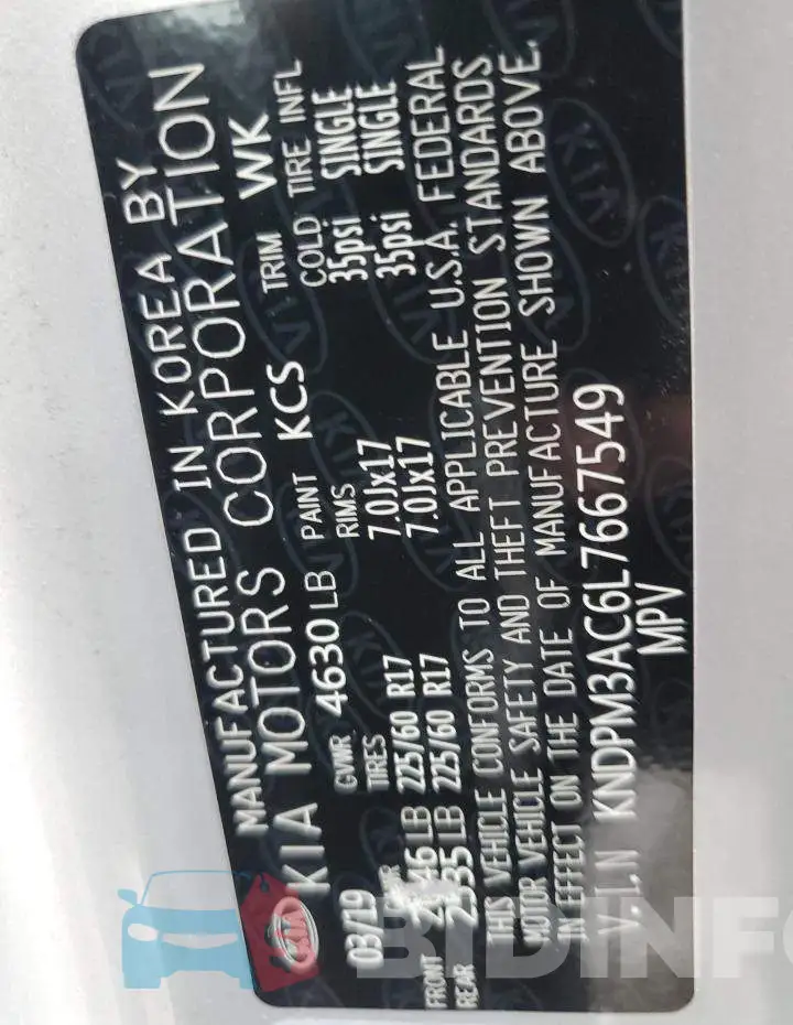 KNDPM3AC6L7667549 Photo# 12