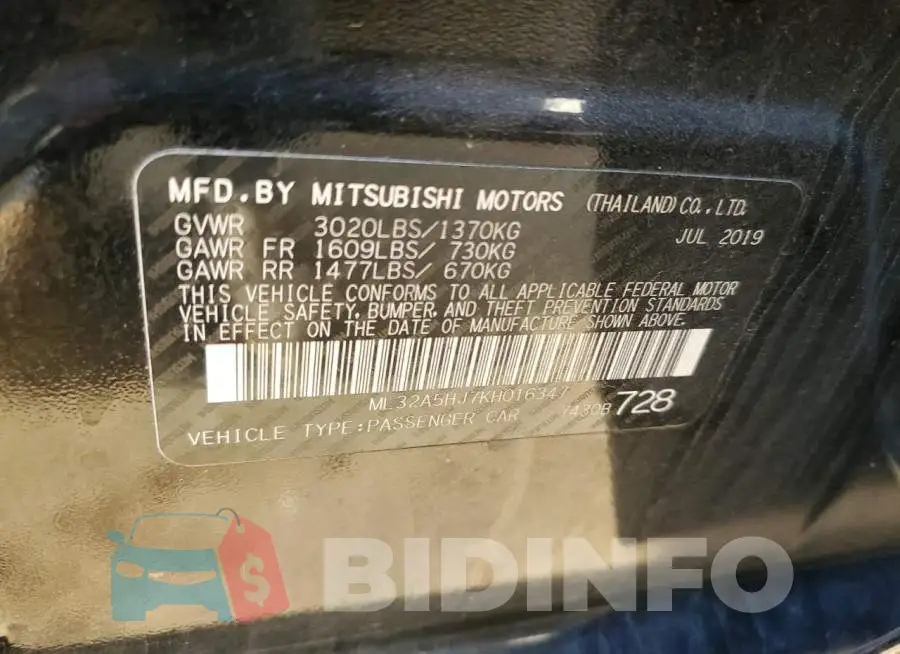 ML32A5HJ7KH016347 Photo# 12