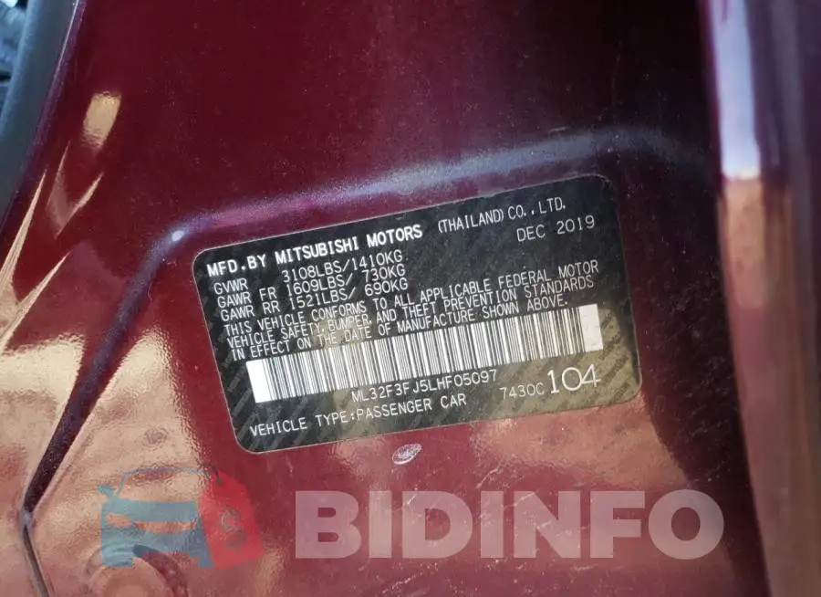 ML32F3FJ5LHF05097 Photo# 12