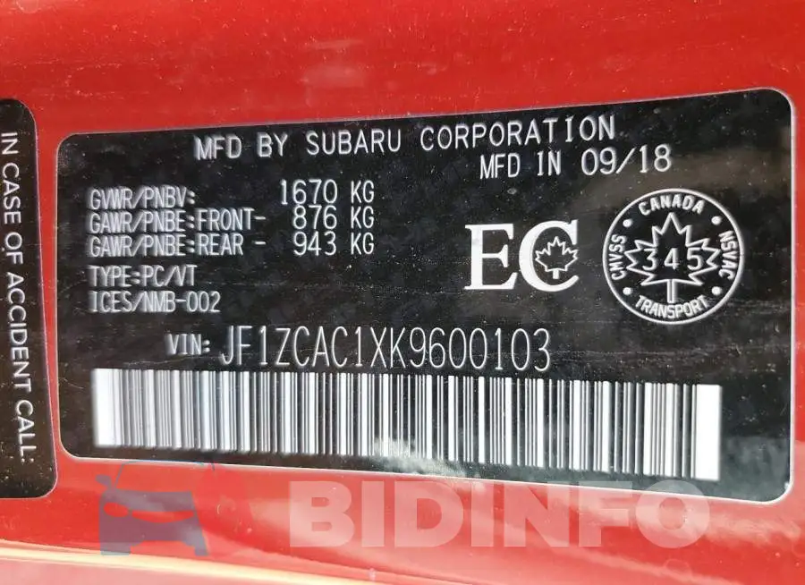JF1ZCAC1XK9600103 Photo# 12