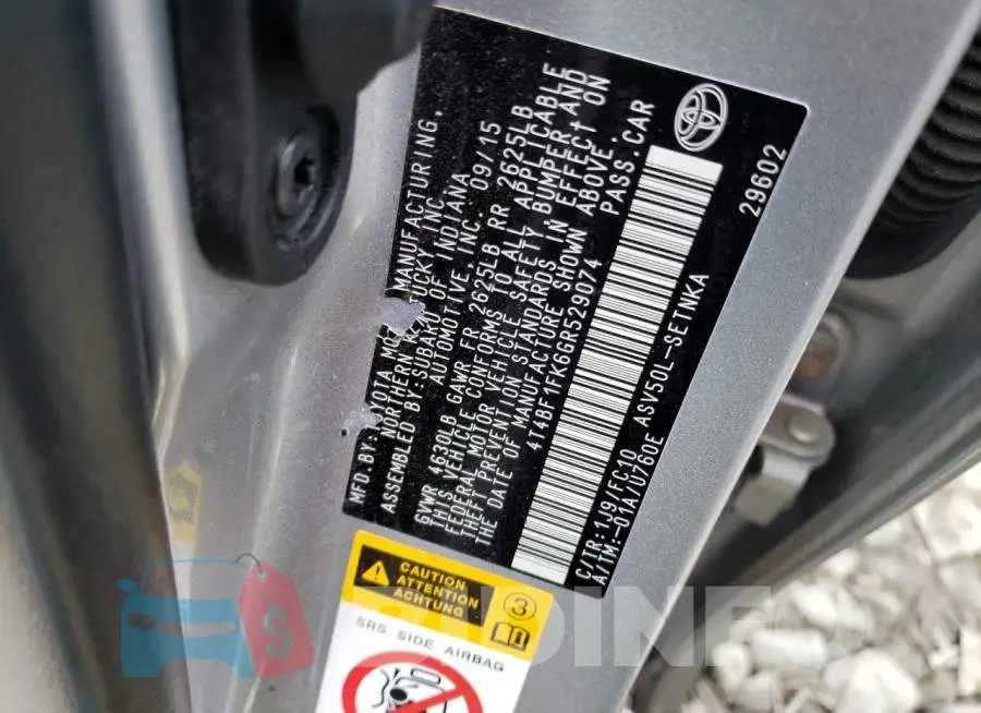 4T4BF1FK6GR529074 Photo# 12