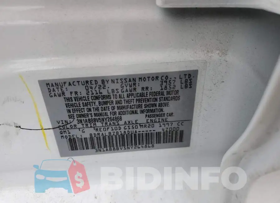3N1AB8BV5NY264868 Photo# 13