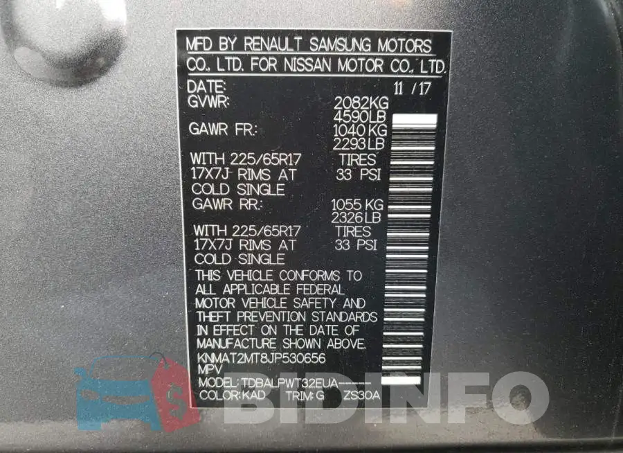 KNMAT2MT8JP530656 Photo# 12