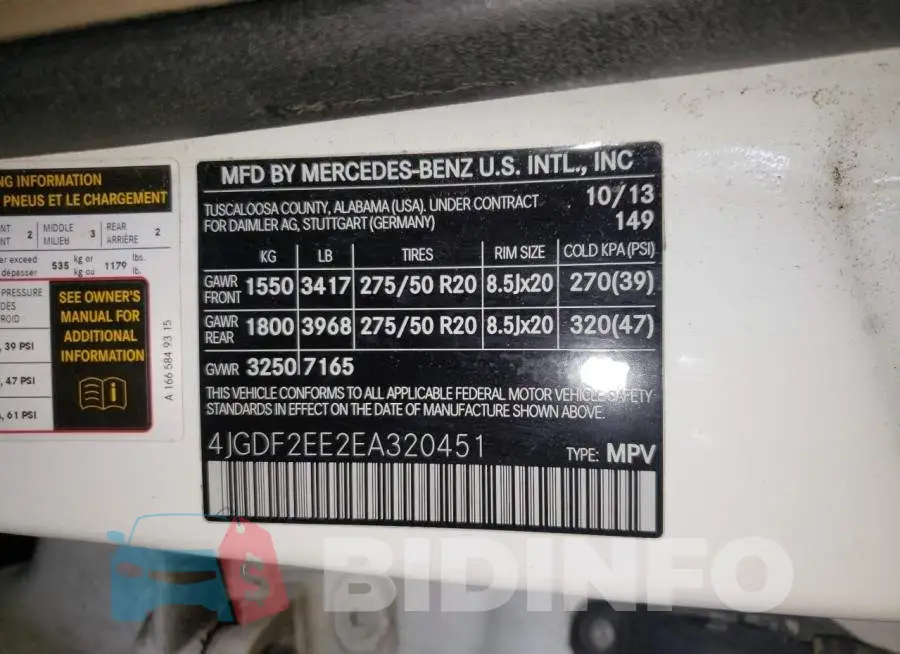 4JGDF2EE2EA320451 Photo# 13