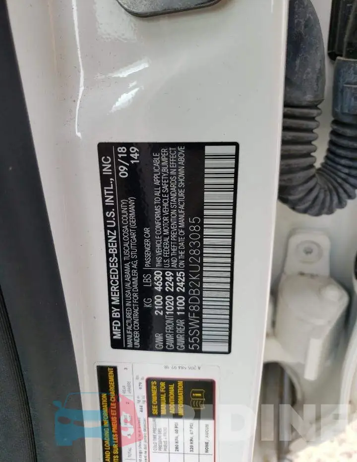 55SWF8DB2KU283085 Photo# 13