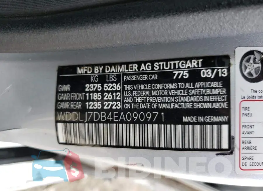 WDDLJ7DB4EA090971 Photo# 13