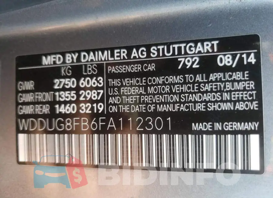 WDDUG8FB6FA112301 Photo# 10