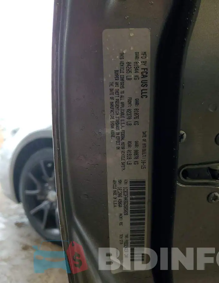 1C3CDFAA3GD585028 Photo# 12