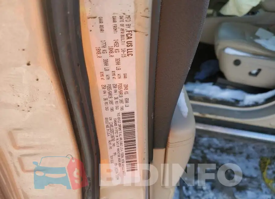 1C4RDJDG5FC186702 Photo# 13