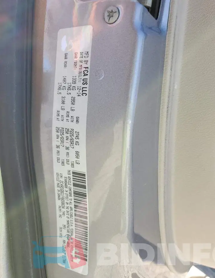 2C4RDGBG1FR658634 Photo# 13