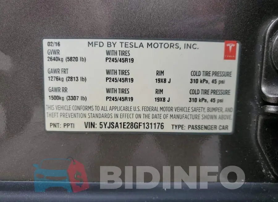 5YJSA1E28GF131176 Photo# 12