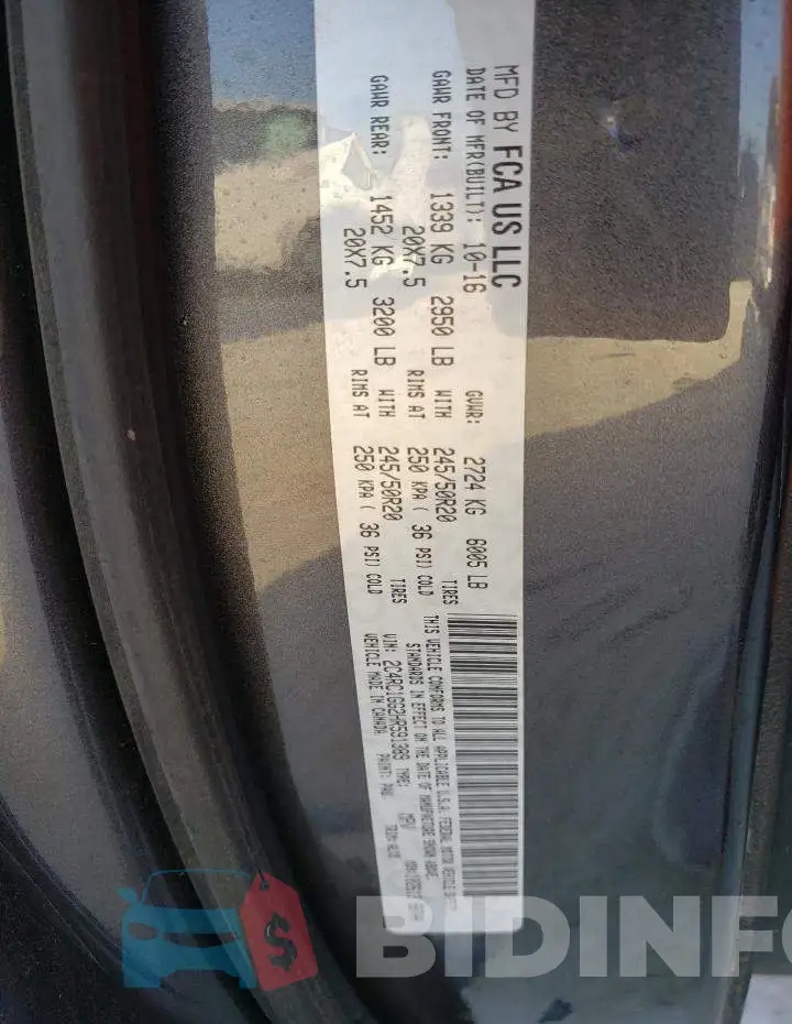 2C4RC1GG2HR591389 Photo# 13