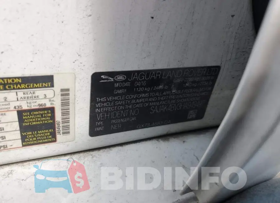SAJAK4BV3HA949497 Photo# 12