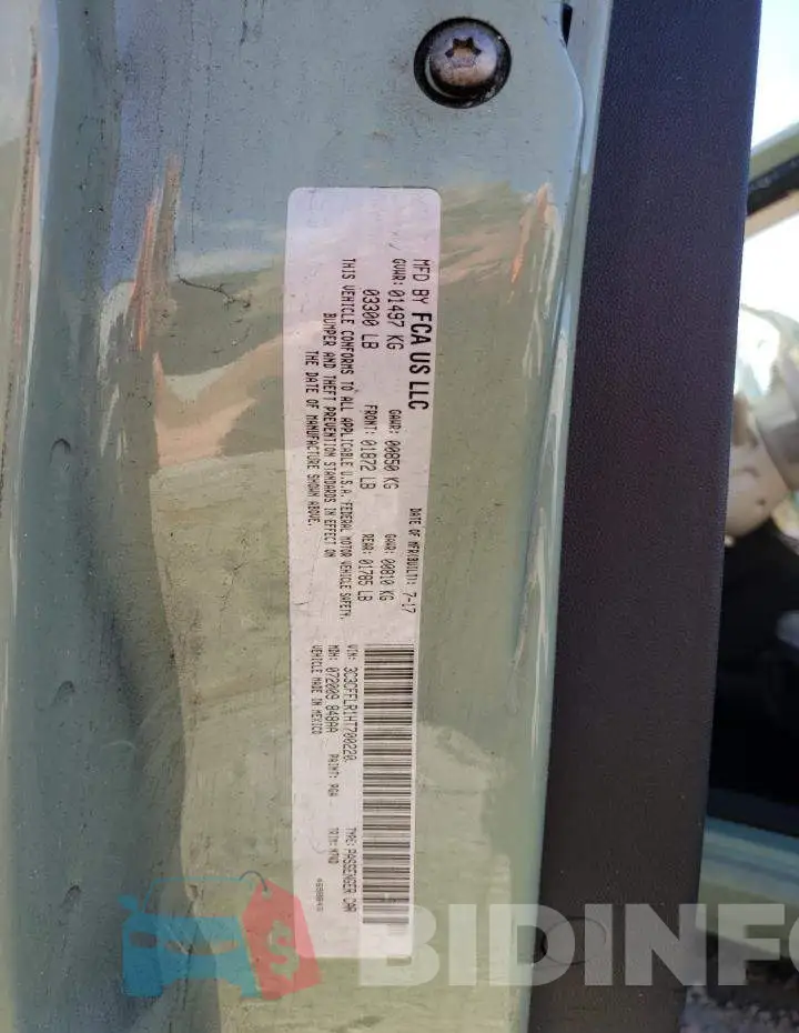 3C3CFFLR1HT700220 Photo# 13