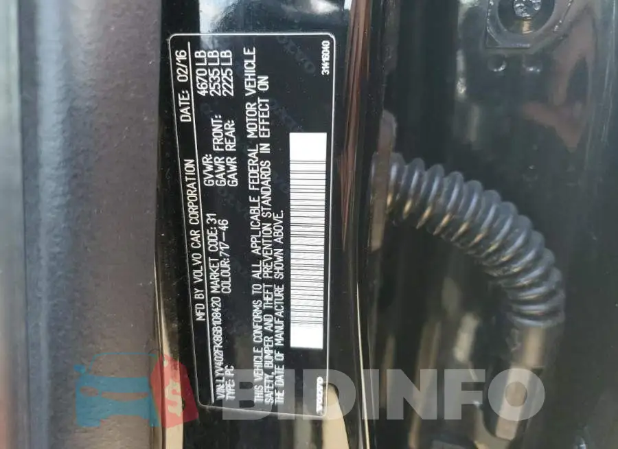 LYV402FK8GB108420 Photo# 12
