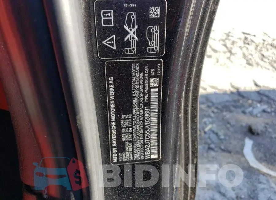 WBA2J7C55JVB28681 Photo# 12