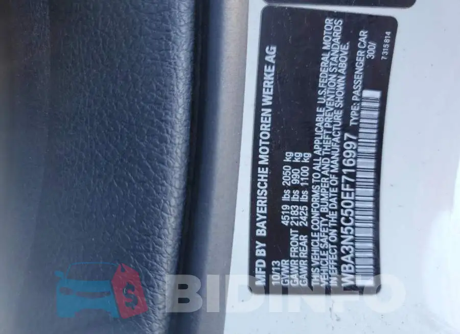 WBA3N5C50EF716997 Photo# 12