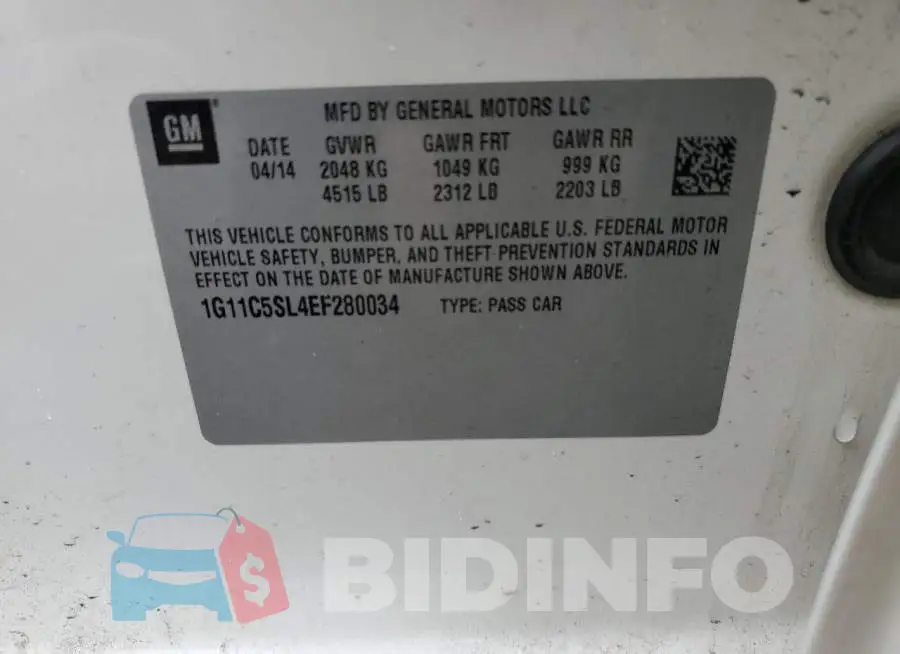 1G11C5SL4EF280034 Photo# 12