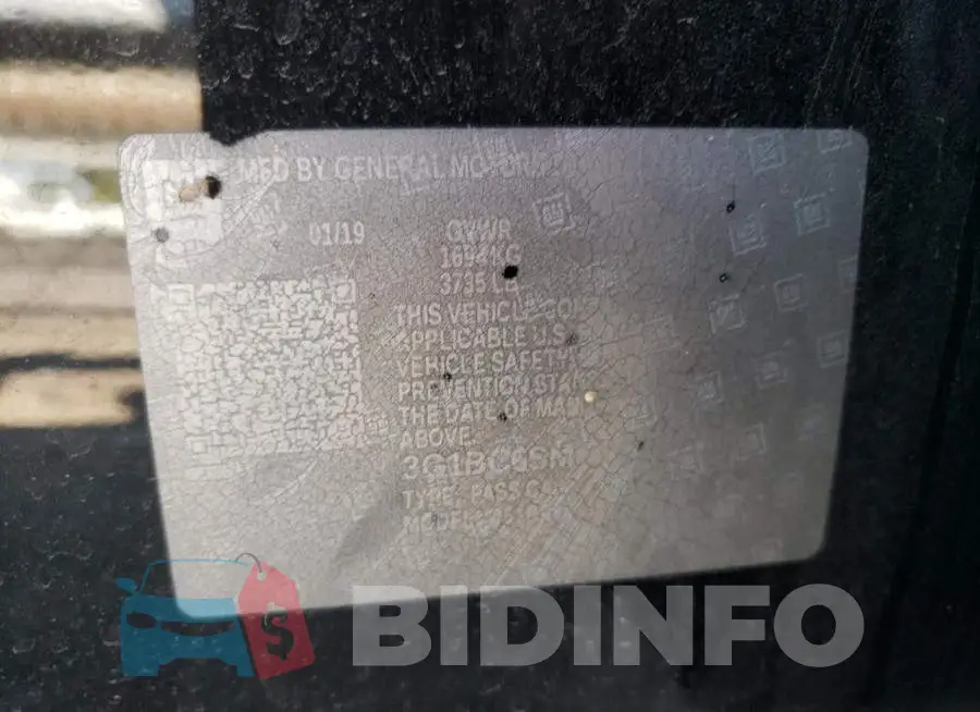 3G1BC6SM4KS585446 Photo# 10