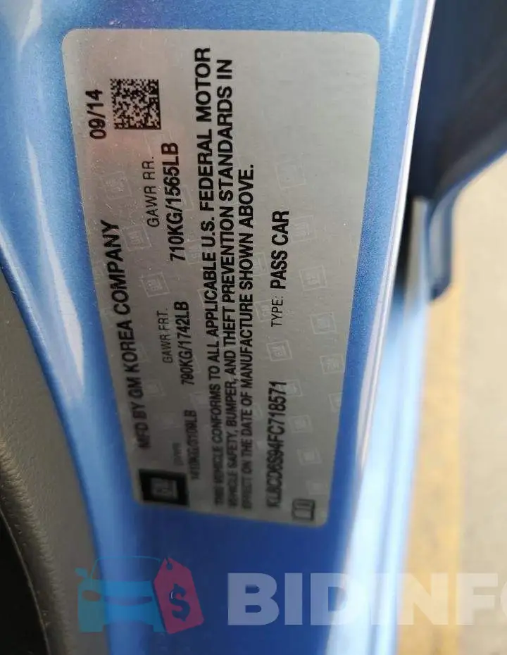 KL8CD6S94FC718571 Photo# 12