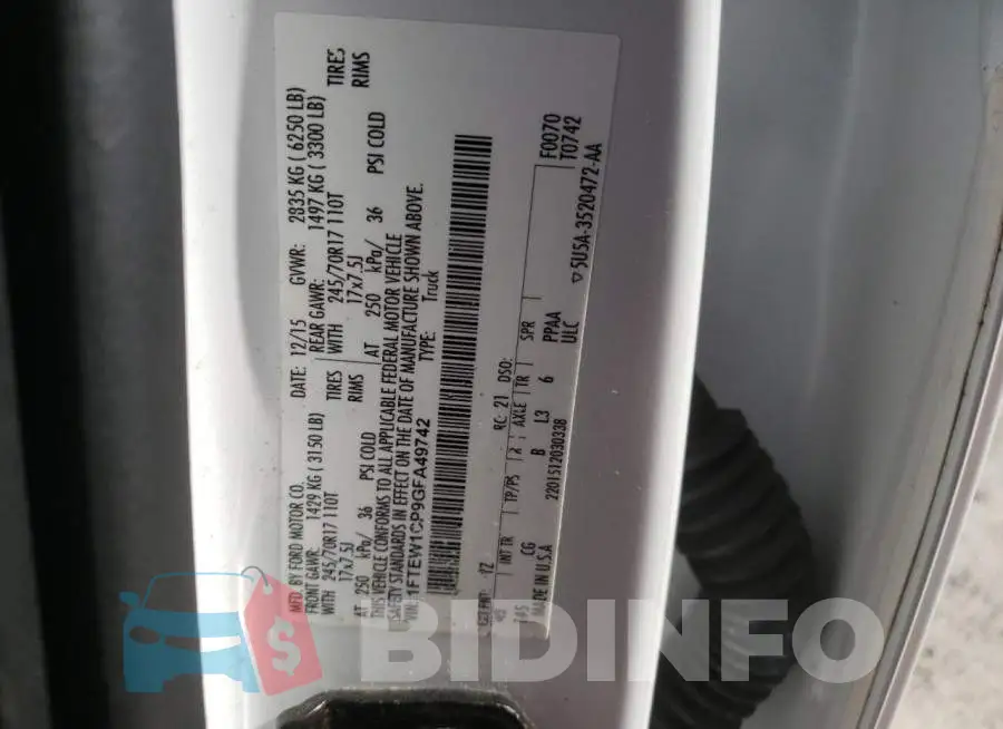 1FTEW1CP9GFA49742 Photo# 12
