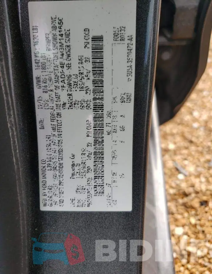 3FADP4EJ4GM141656 Photo# 12