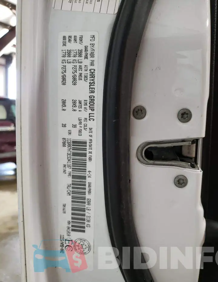 1C6RR7HT3ES341187 Photo# 13