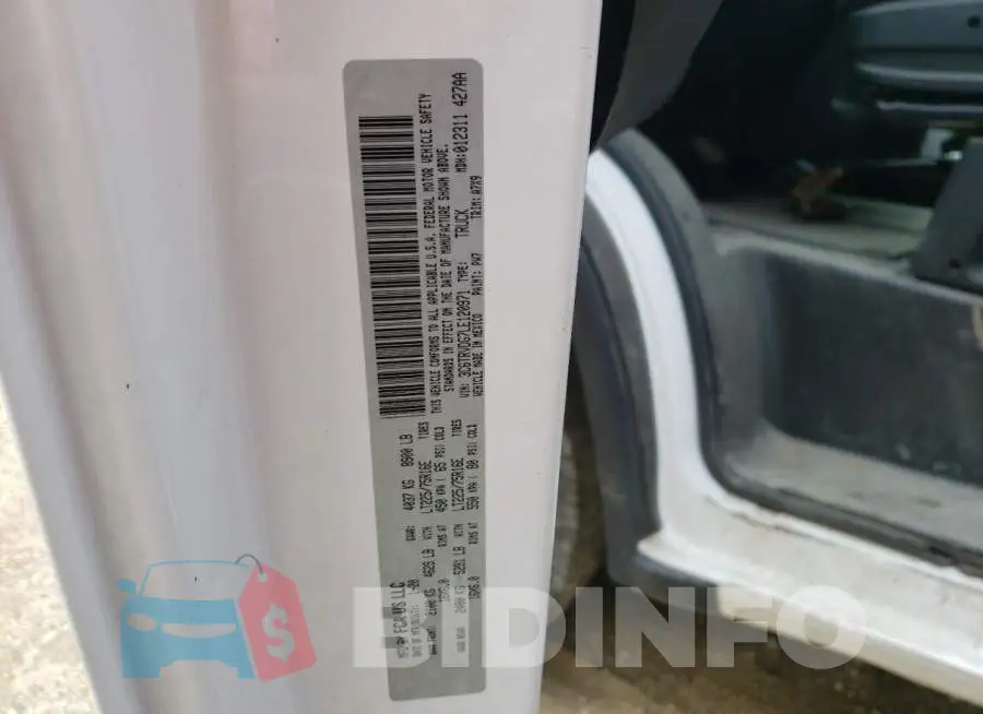 3C6TRVDG7LE120971 Photo# 13