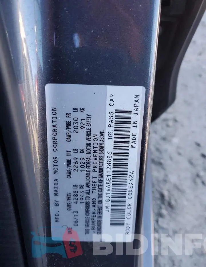 JM1GJ1V68E1128826 Photo# 13