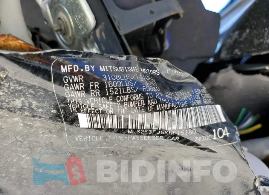 ML32F3FJ5KHF15160 Photo# 12