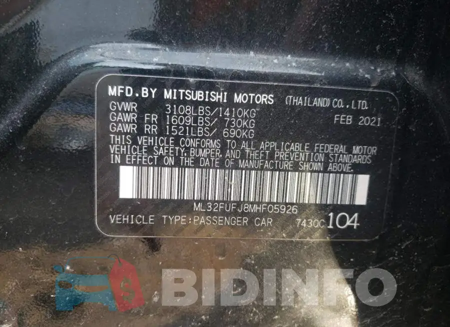 ML32FUFJ8MHF05926 Photo# 13