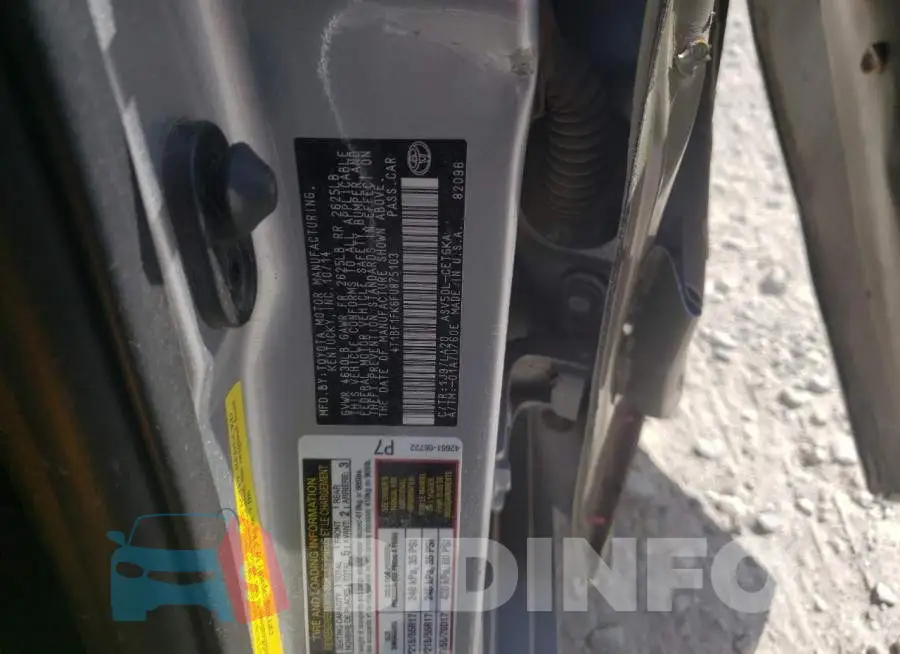 4T1BF1FK6FU875103 Photo# 12