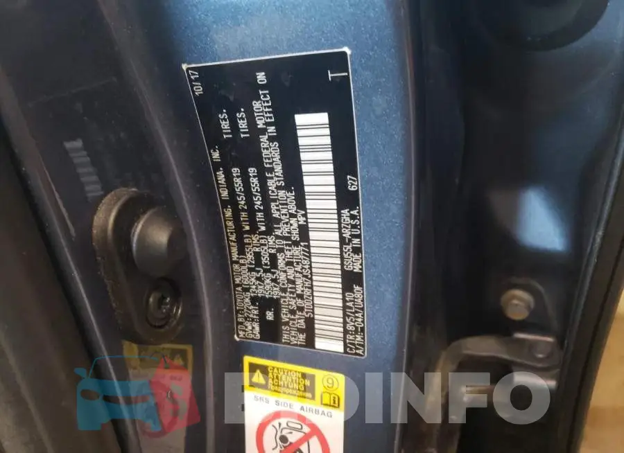5TDDZRFH7JS487771 Photo# 12