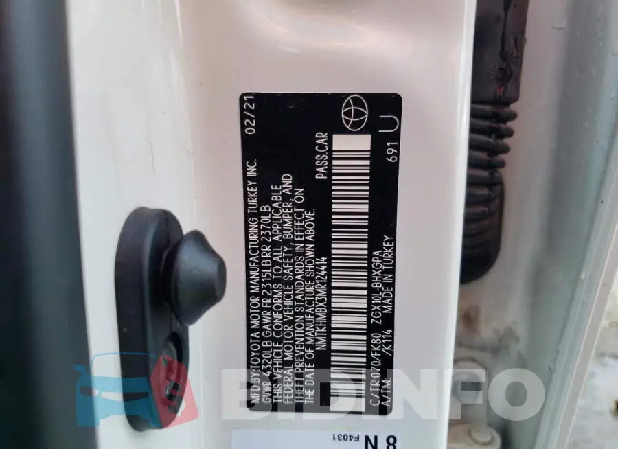 NMTKHMBX3MR124414 Photo# 12