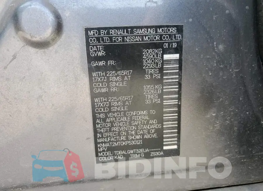 KNMAT2MT0KP530121 Photo# 13