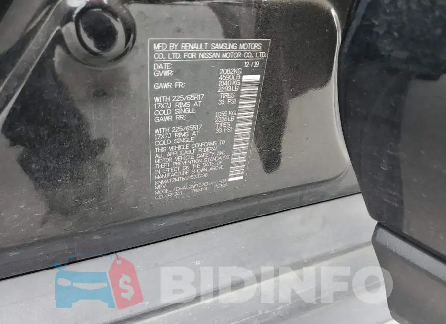 KNMAT2MT6LP533736 Photo# 13